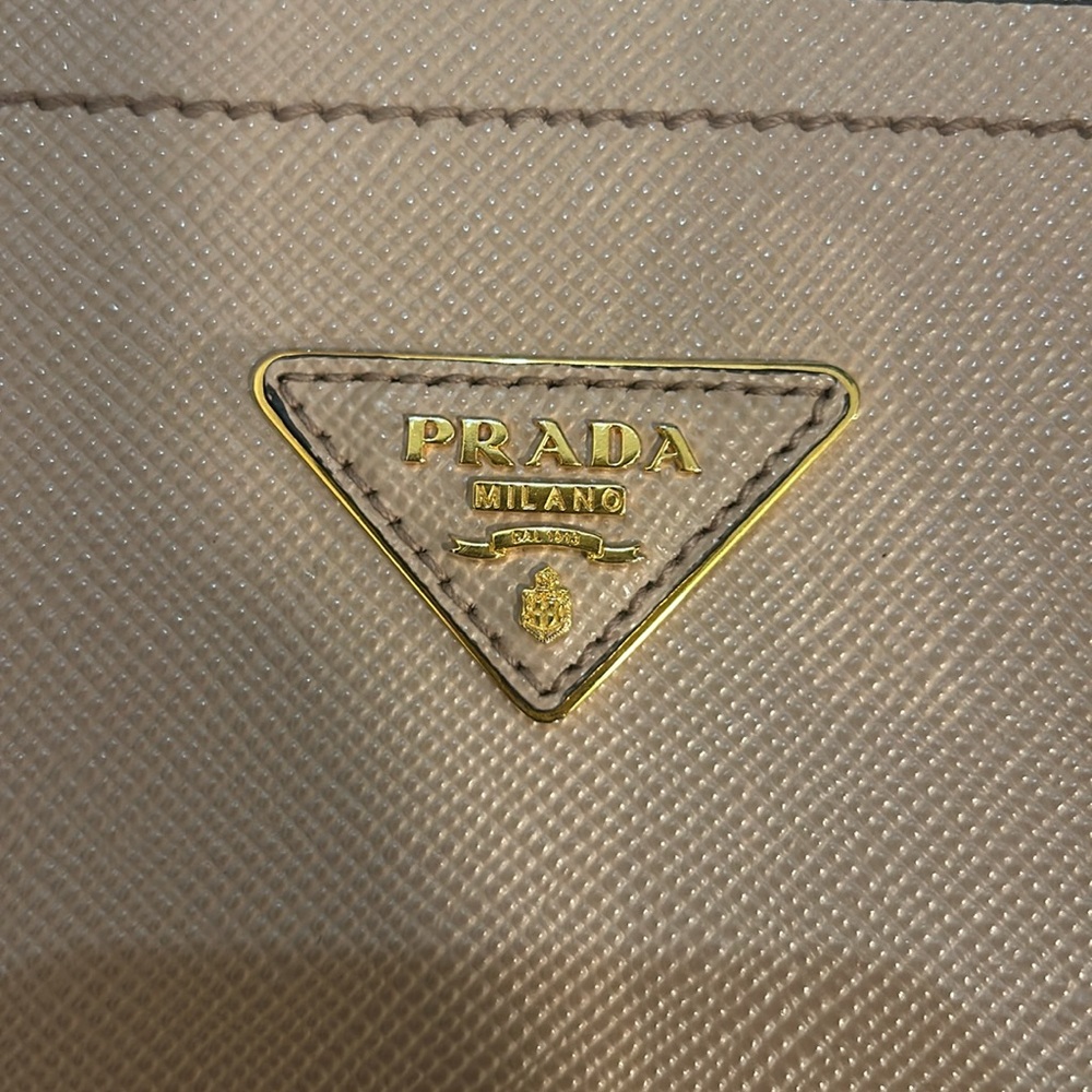 Small Prada Saffiano Double Bag - Picture 13 of 16